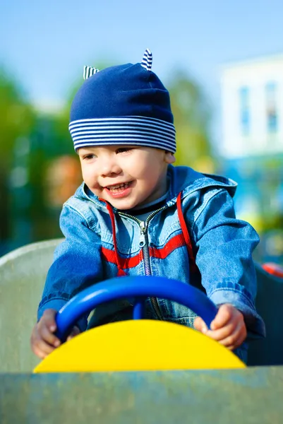 Happy child outdoor — Stock Photo, Image