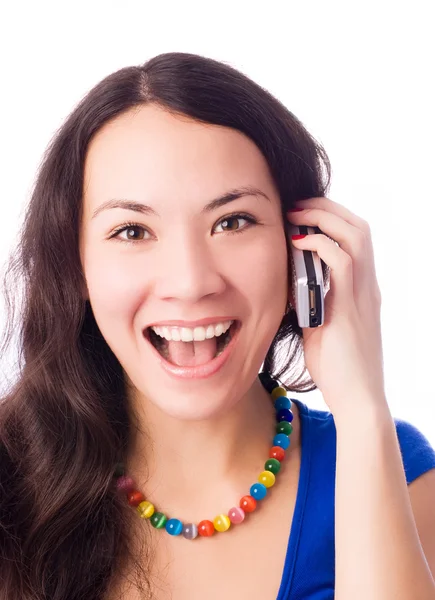 Excited young woman — Stock Photo, Image