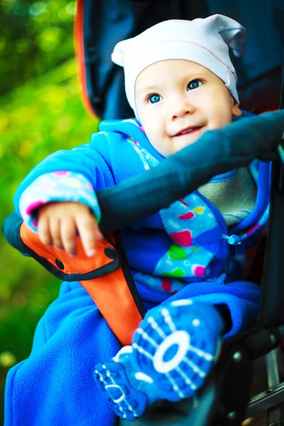 Bebé en el carro —  Fotos de Stock