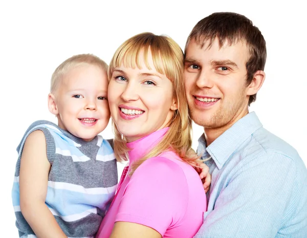 Gelukkige familie — Stockfoto