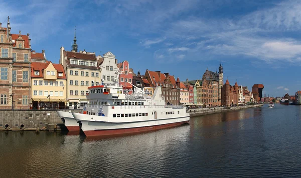 Riverside of Gdansk — Stock Photo, Image