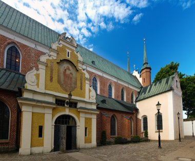 Cathedral in Oliwa clipart