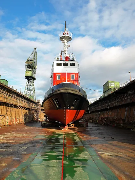 Przemysłu stoczniowego, naprawy statków — Zdjęcie stockowe