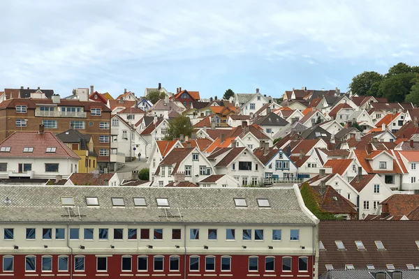 Dächer der Stavanger. — Stockfoto