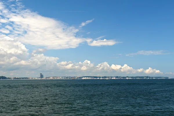 Panorama de Gdynia — Fotografia de Stock