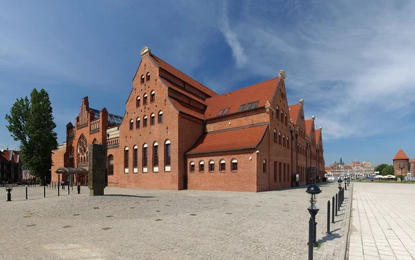 Philharmonic hall i gdansk — Stockfoto
