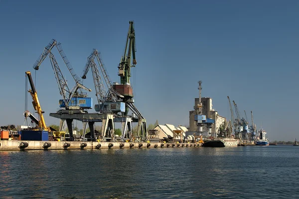 Hafen Danzig — Stockfoto