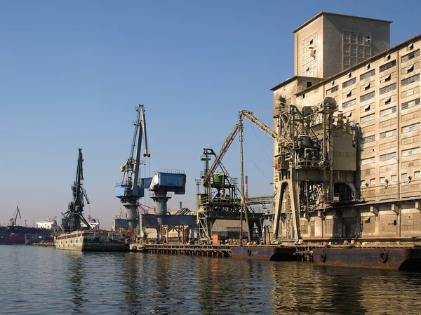 Gdanski kikötő — Stock Fotó