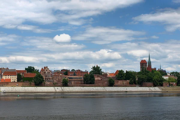 Panorama de Torun, Polonia . — Foto de Stock