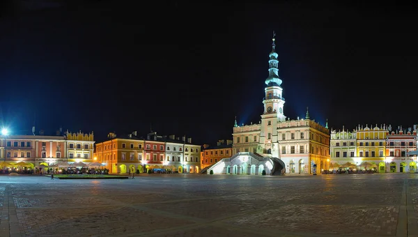 Town hall in Zamosc — Zdjęcie stockowe