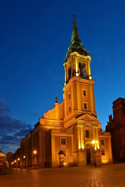 Kirche heiliger Geist in Torun — Stockfoto