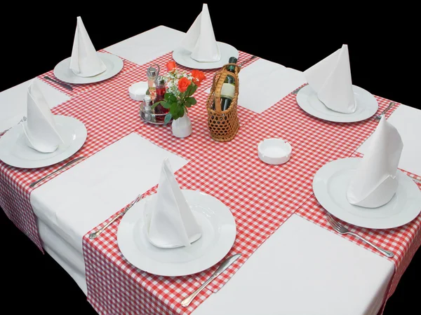 Stół jadalny — Zdjęcie stockowe