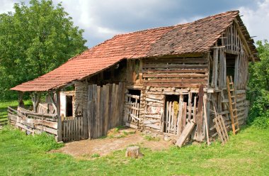 Old barn clipart