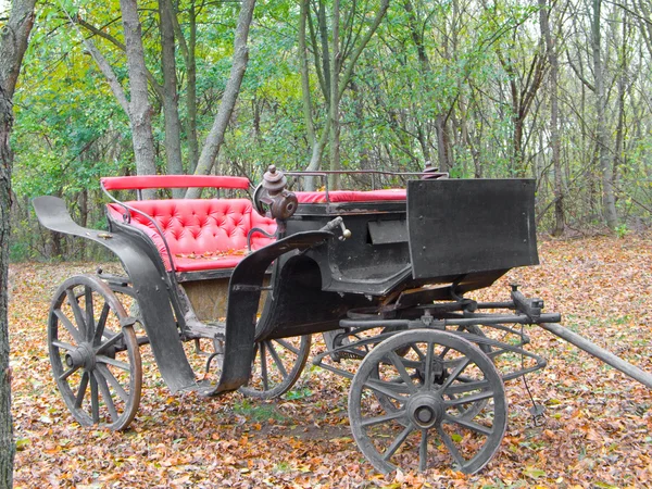 Old antique Wagon Wheel — Stock Photo, Image