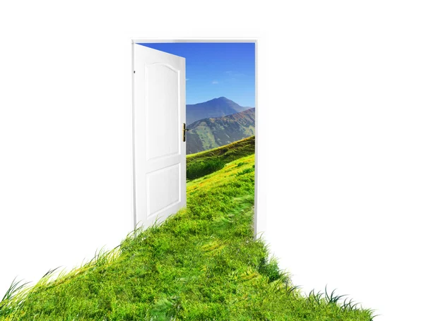 Door to new world — Stock Photo, Image