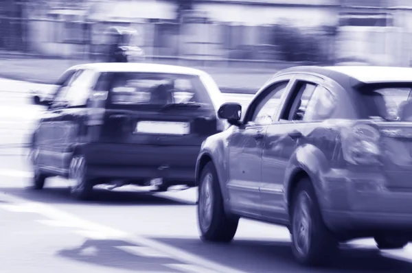 Cars on the road — Stock Photo, Image