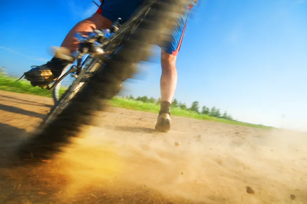 Desporto de ciclismo extremo — Fotografia de Stock