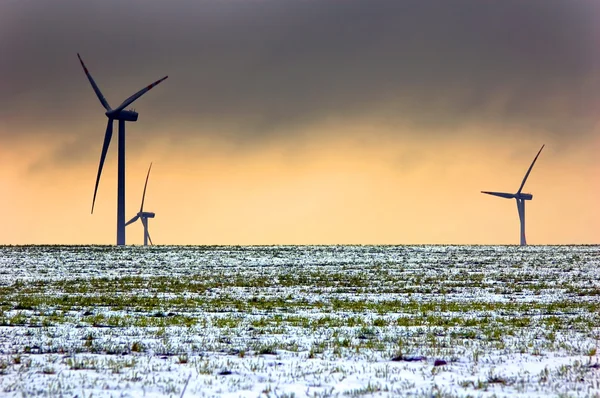 stock image Wind turbines