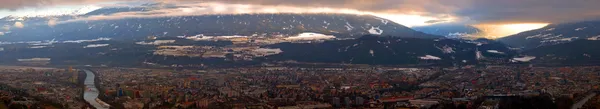 Panorama Innsbruck — Fotografie, imagine de stoc