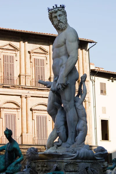 Florence, biancone door ammannati — Stockfoto
