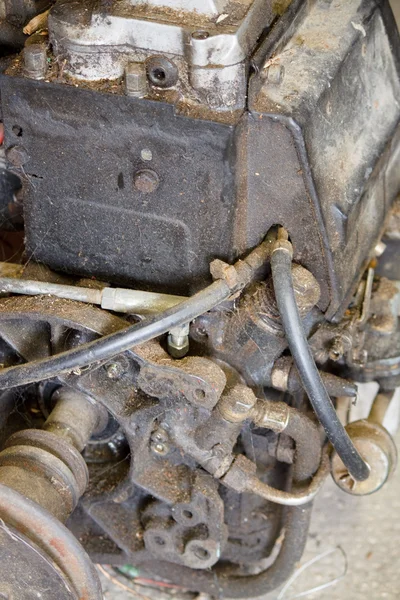 Motor de carro velho — Fotografia de Stock