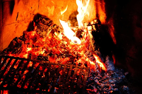 stock image Fireplace