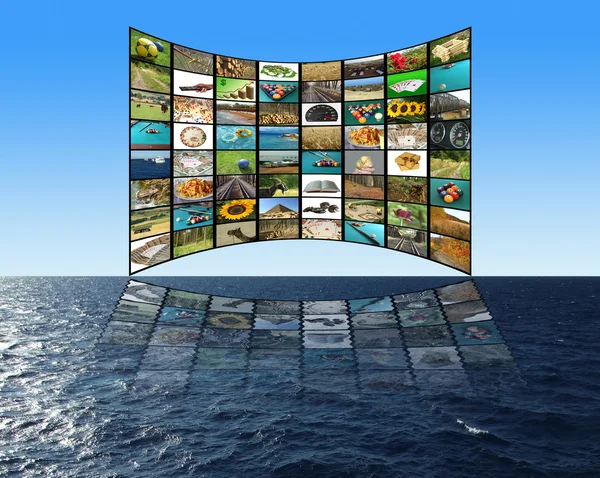 Television concept — Stock Photo, Image