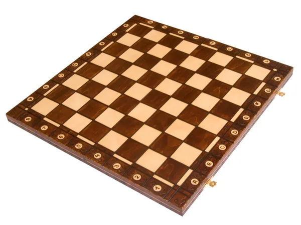 Пустая шахматная доска — стоковое фото