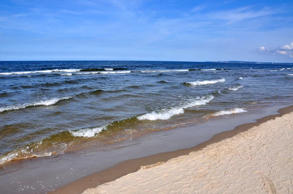 Море и пляж — стоковое фото