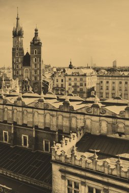 cracow kilisede mariacki Kulesi