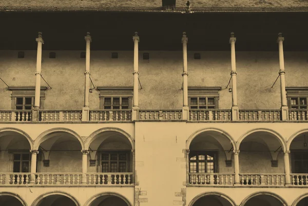 O Castelo Real de Wawel — Fotografia de Stock