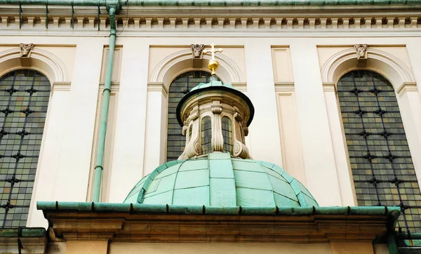 Katedrála na wawel hill v Krakově — Stock fotografie