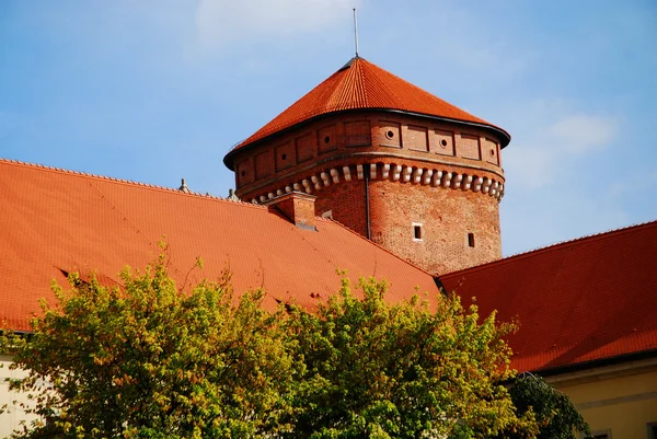 Královský hrad Wawel v Krakově — Stock fotografie