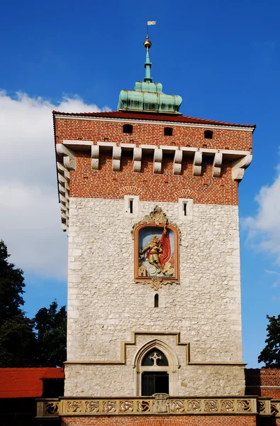 Puerta de Florianska en Cracovia —  Fotos de Stock