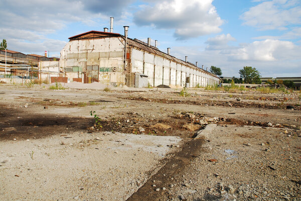 Abandoned Industrial Warehouse