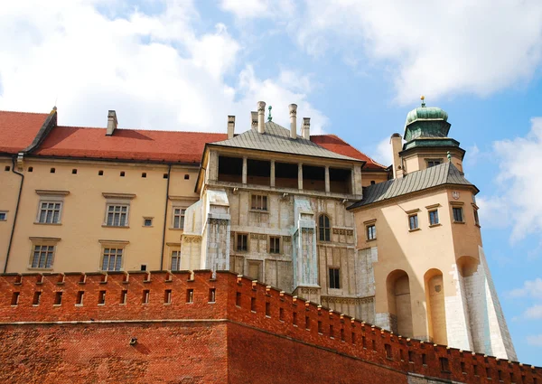 皇家瓦维尔城堡克拉科夫. — 图库照片