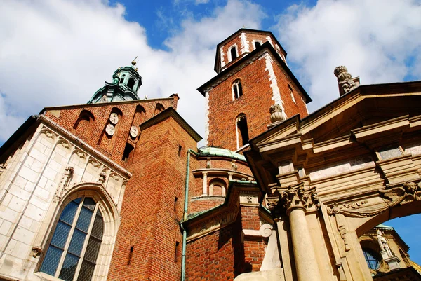 Kathedrale auf dem Wawel in Krakau — Stockfoto