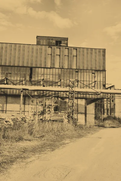 旧工厂 — 图库照片
