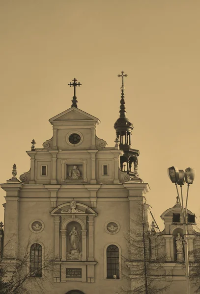 Cathedral in Kielce. Poland — Stockfoto