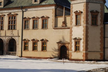 Bishop `s Palace in Kielce clipart