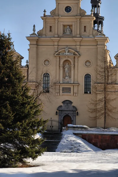 Cathedral in Kielce. Poland — Stockfoto