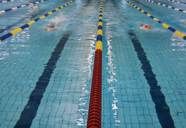 Corrida de natação — Fotografia de Stock