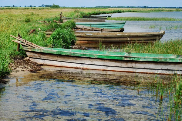 stock image Wooden boat