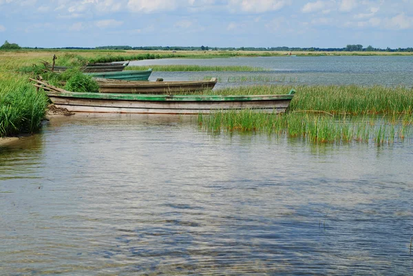 stock image Wooden boat