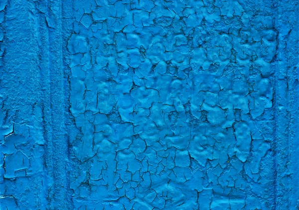 Ancienne texture murale bleue — Photo