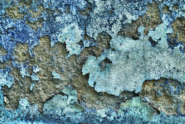 Stará modrá textura stěny — Stock fotografie