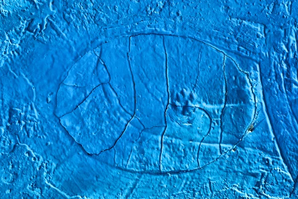 Eski mavi duvar dokusu — Stok fotoğraf