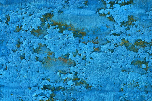 stock image Old blue wall texture