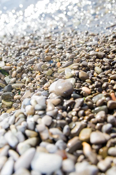 stock image Wet pebbles background