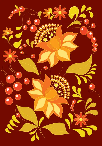 Floral background — Stock Vector